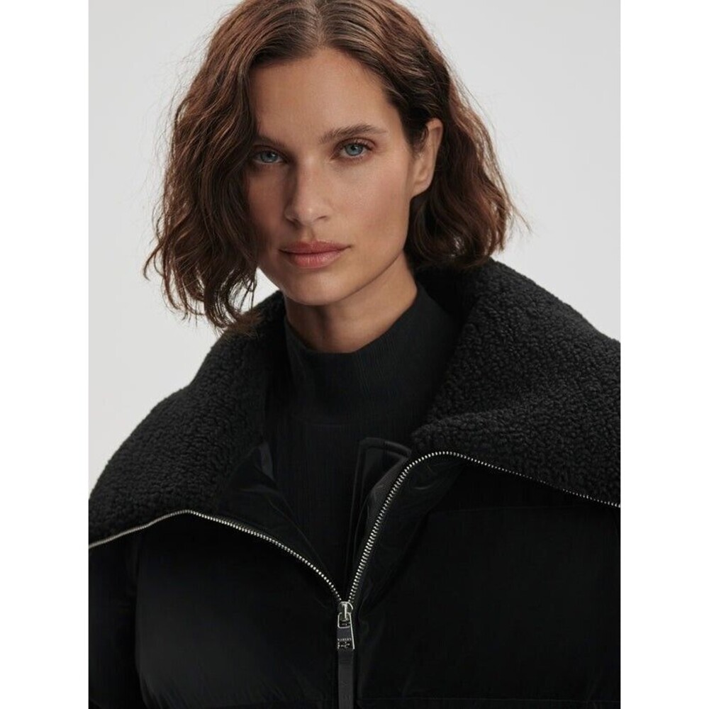 Varley Roseville Down Jacket Puffer Black Small MSRP $398 - Picture 7 of 9